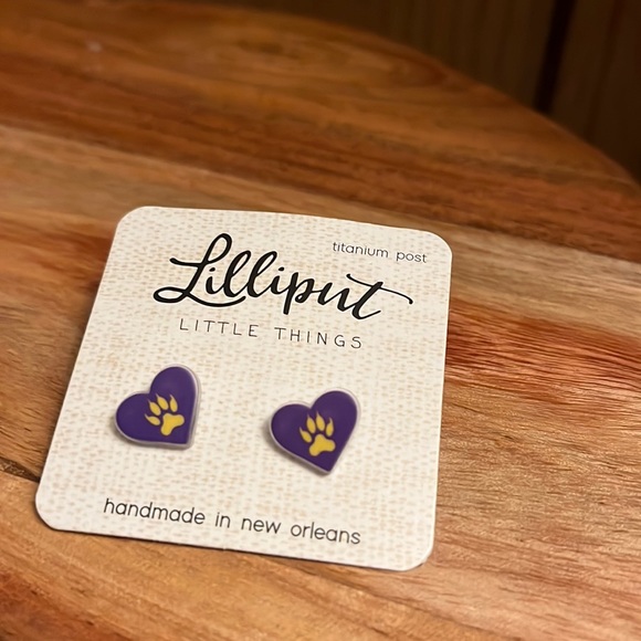 LSU earrings - Picture 1 of 3
